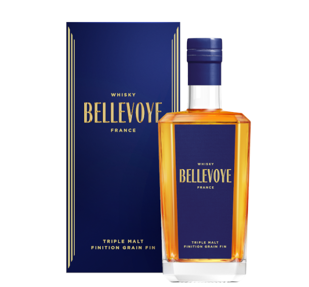 BELLEVOYE Triple Malt Whisky Fine Grain Finish "Blue Label" - France