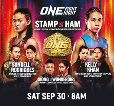 Win Ticket Vouchers to ONE Fight Night 14! 